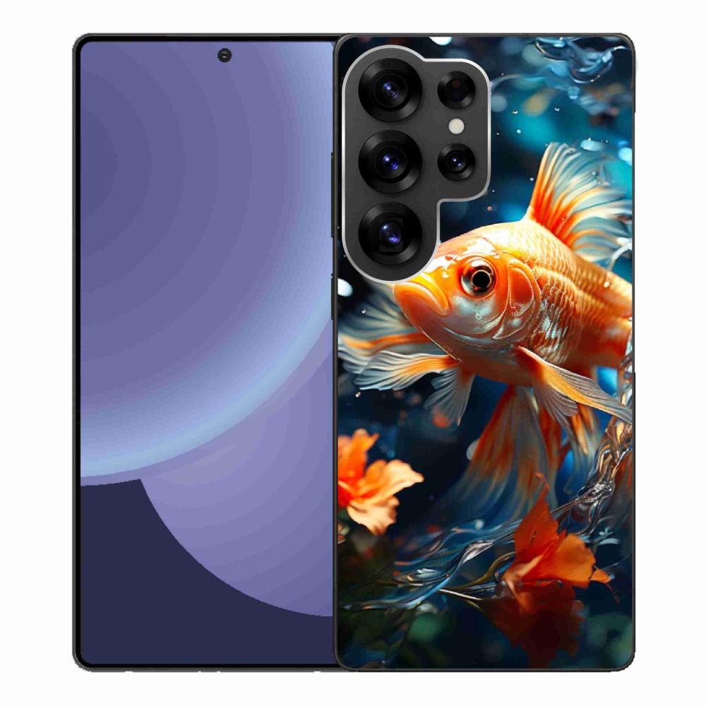 Gélový kryt mmCase na Samsung Galaxy S25 Ultra - rybka