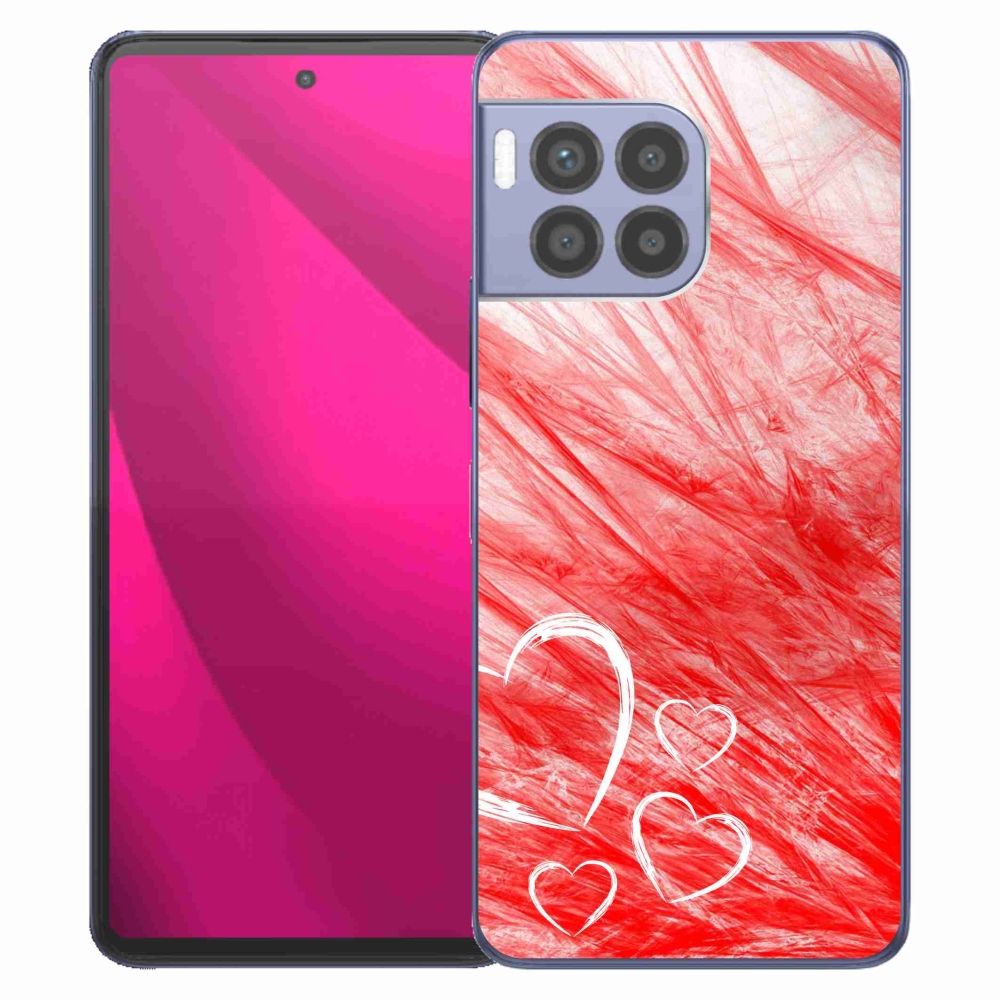 Gélový kryt mmCase na T-Mobile T Phone 2 Pro - heart