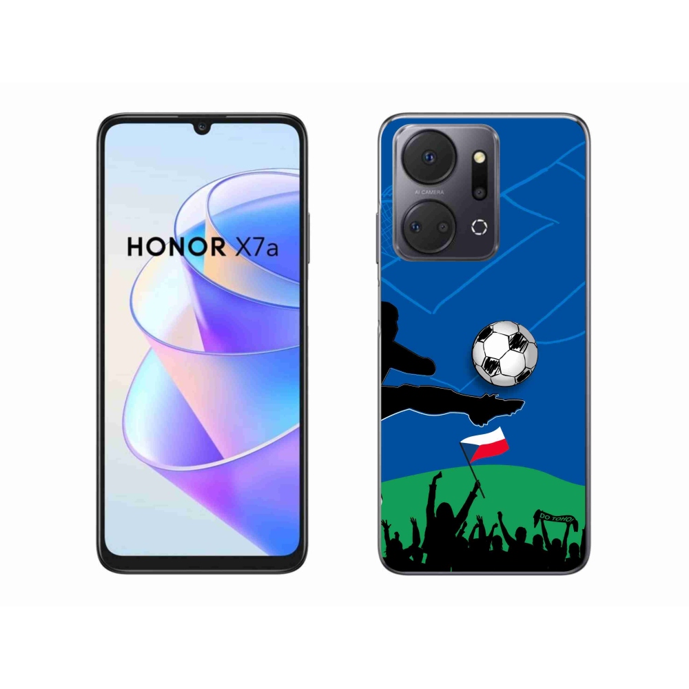 Gélový kryt mmCase na Honor X7a - fanúšikovia futbalu
