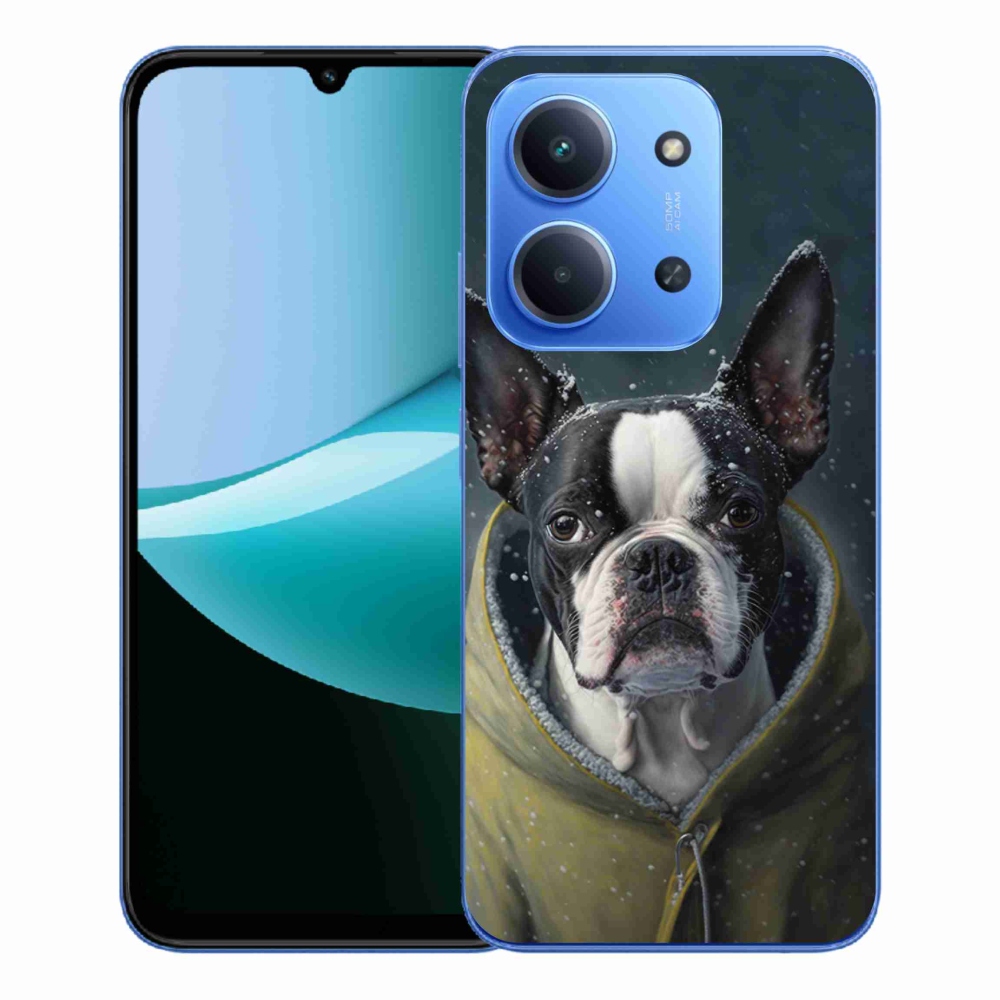 Gélový kryt mmCase na Xiaomi Redmi 15C 4G/5G (173mm) - buldoček