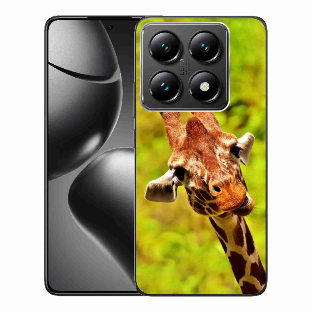 Gélový kryt mmCase na Xiaomi 14T Pro - žirafa