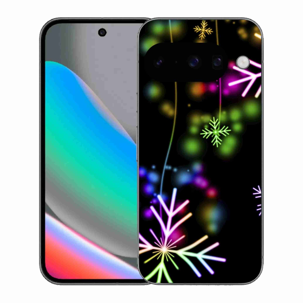 Gélový kryt mmCase na Google Pixel 10 - farebné vločky