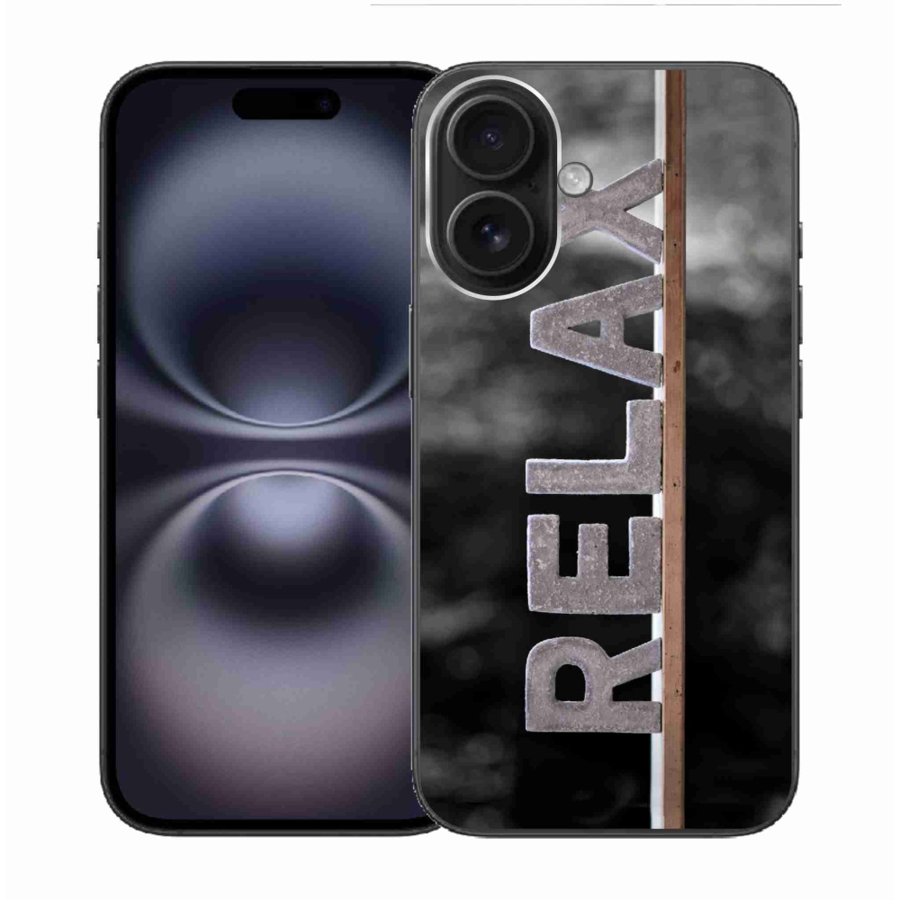 Gélový kryt mmCase na iPhone 16 - relax 1