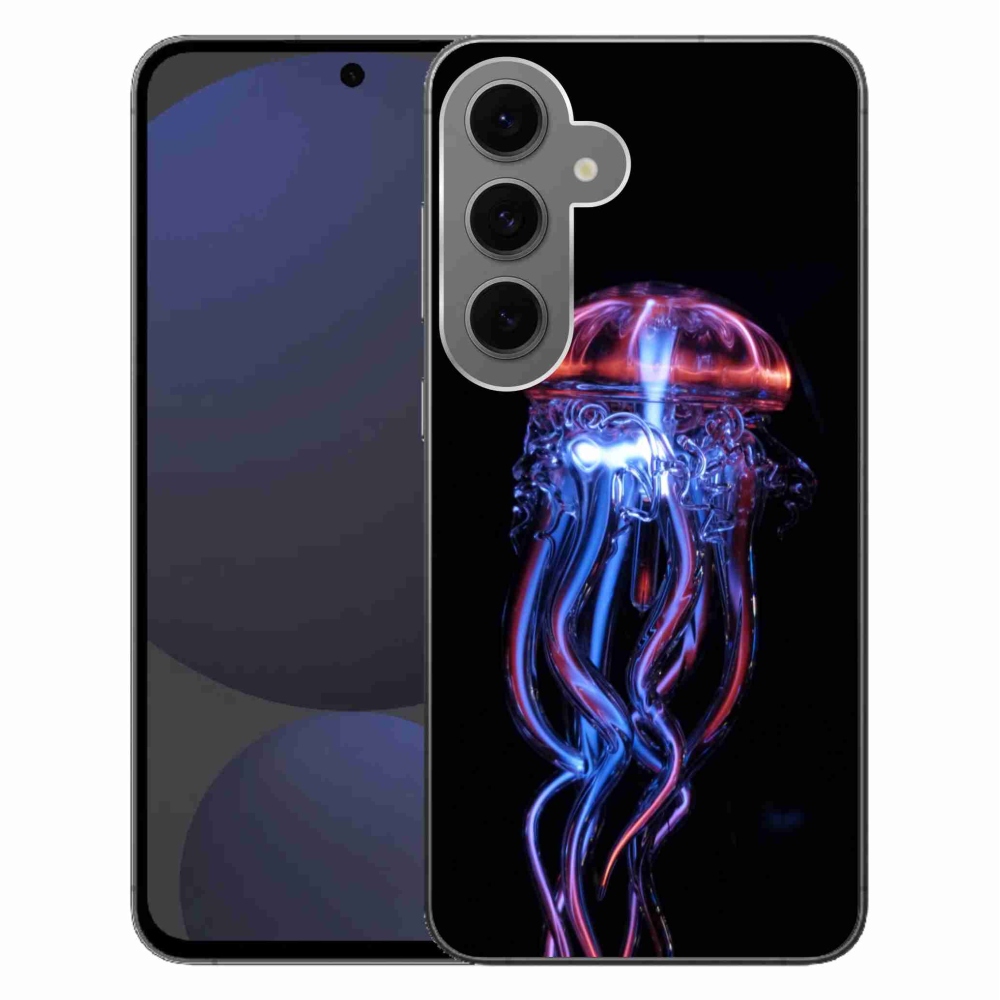 Gélový kryt mmCase na Samsung Galaxy S24 FE - medúza