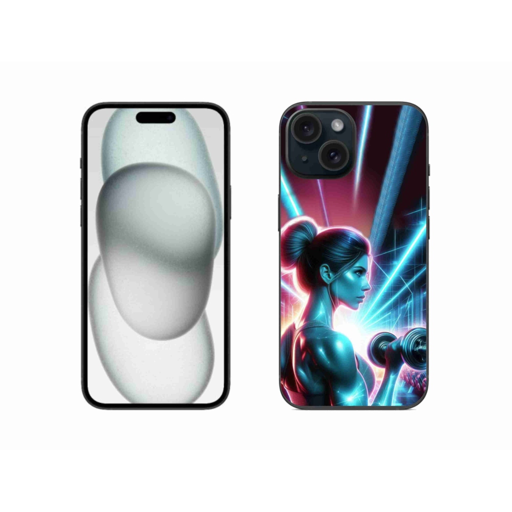 Gélový kryt mmCase na iPhone 15 - posilňovanie