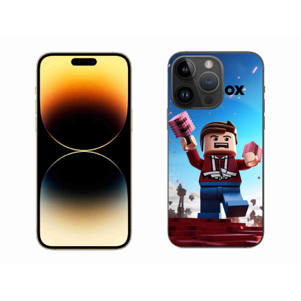 Gélový kryt mmCase na iPhone 14 Pro Max 6.7 - roblox 2