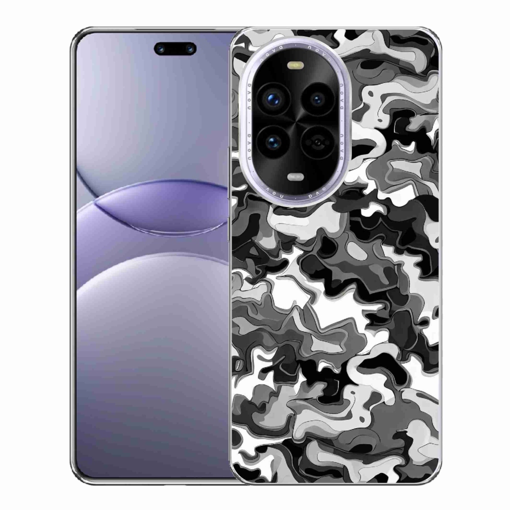 Gélový kryt mmCase na Huawei Nova 13 Pro 5G - maskáčový vzor 3