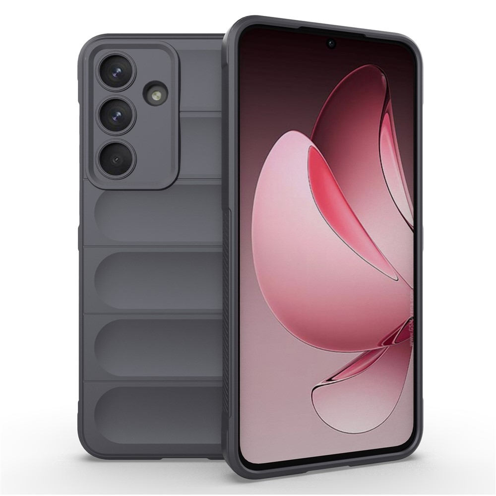 Rugg odolný gélový obal na Samsung Galaxy S25 FE - tmavosivý