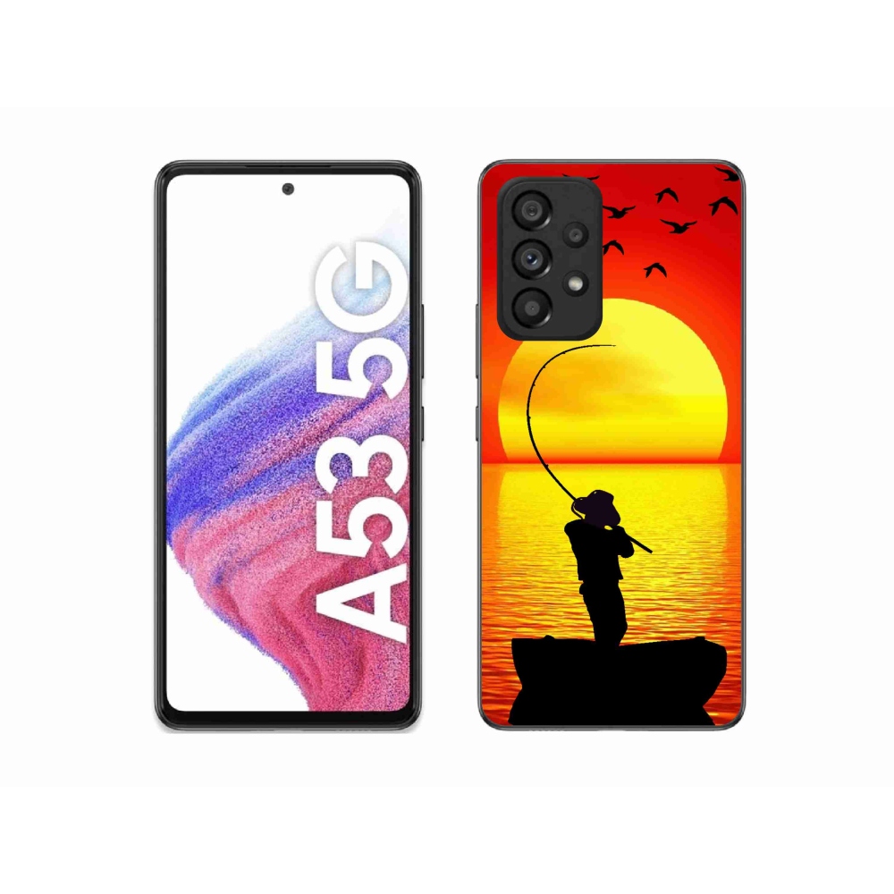 Gélový kryt mmCase na Samsung Galaxy A53 5G - rybárčenie