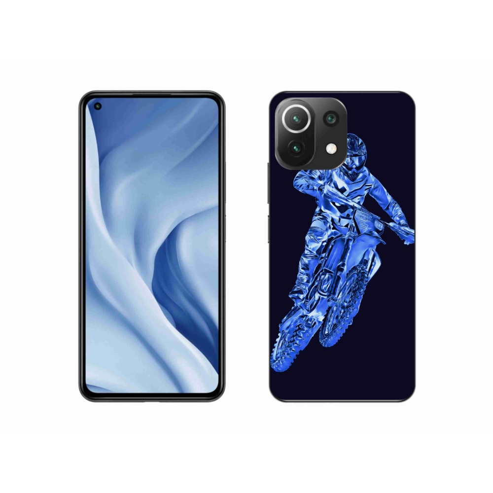 Gélový kryt mmCase na Xiaomi 11 Lite 5G NE - motocross 1