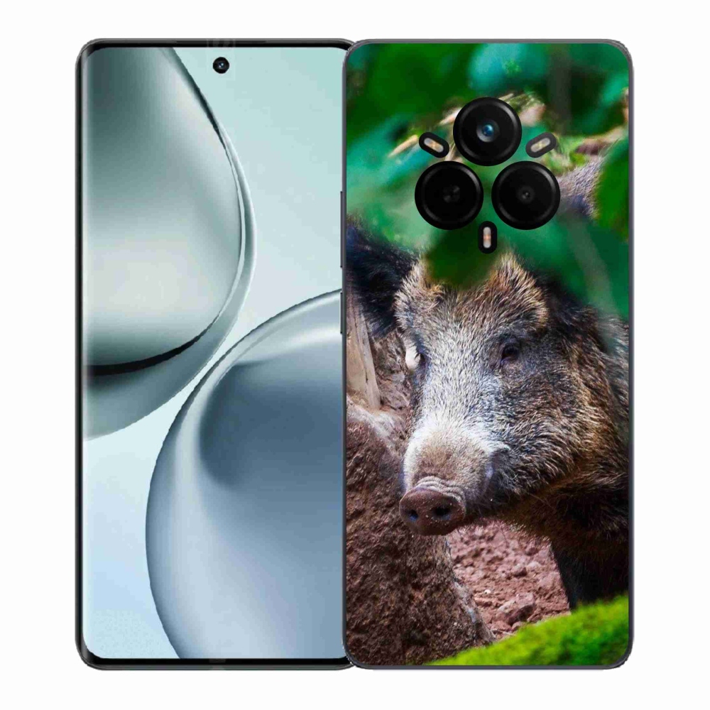 Gélový kryt mmCase na Realme 14 Pro+ 5G - divoké prasa