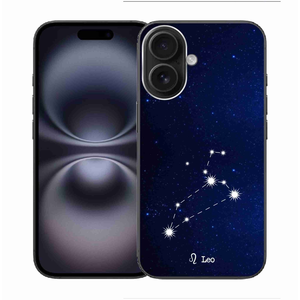 Gélový kryt mmCase na iPhone 16 - súhvezdie Leva