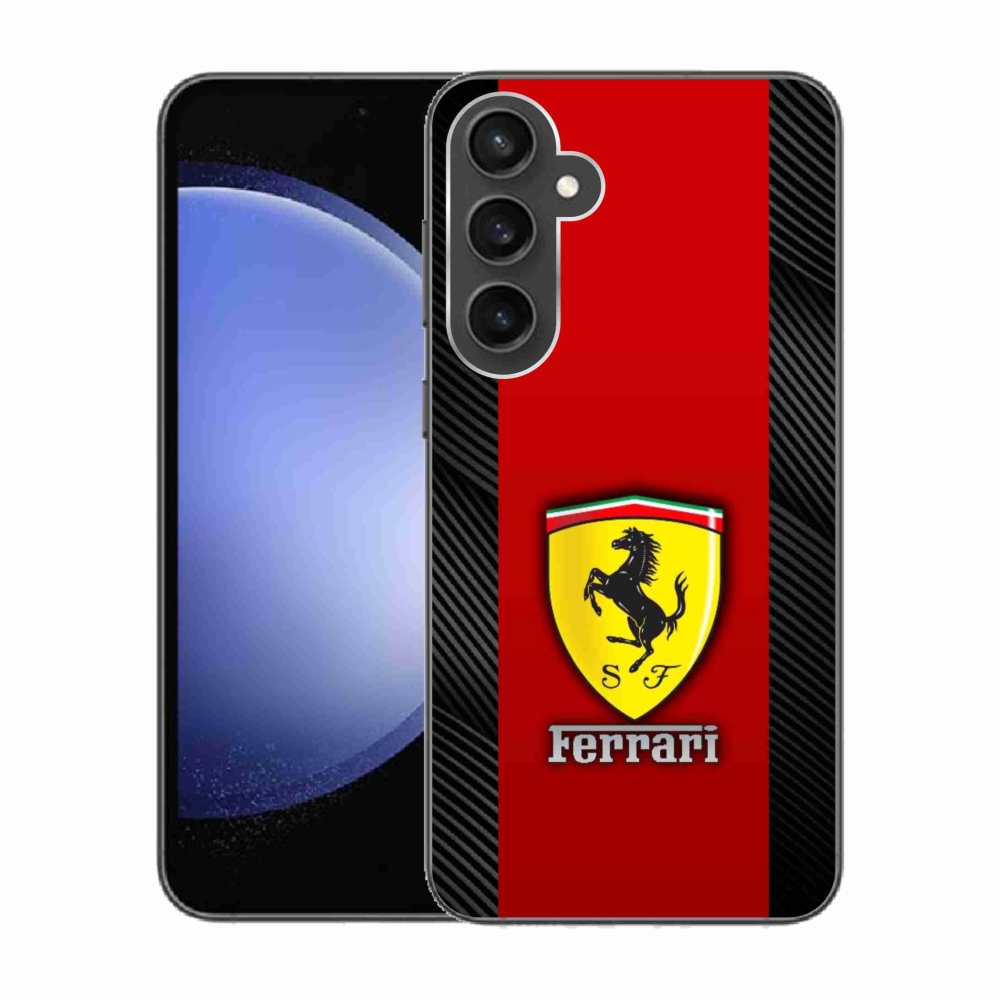 Gélový kryt mmCase na Samsung Galaxy S23 FE - ferrari