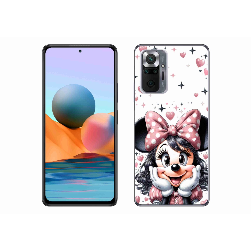 Gélový kryt mmCase na Xiaomi Redmi Note 10 Pro - minnie