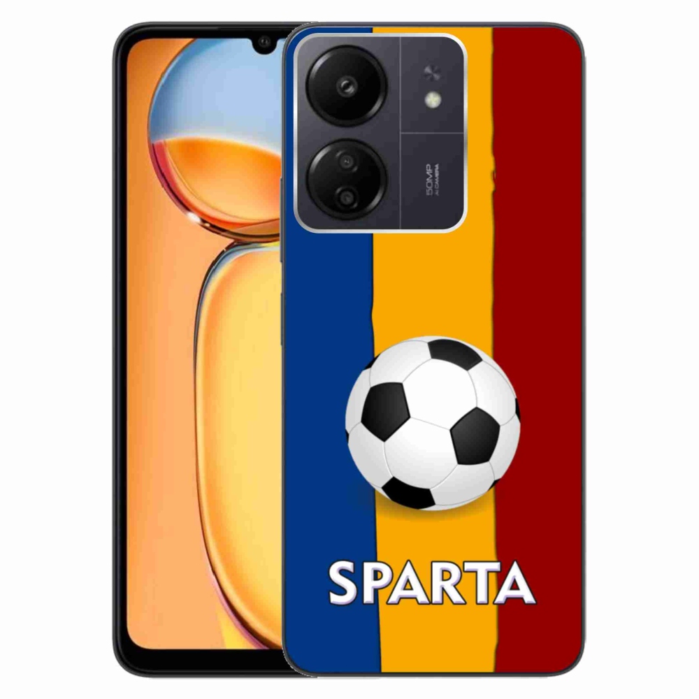 Gélový kryt mmCase na Xiaomi Poco C65/Redmi 13C - futbal 1