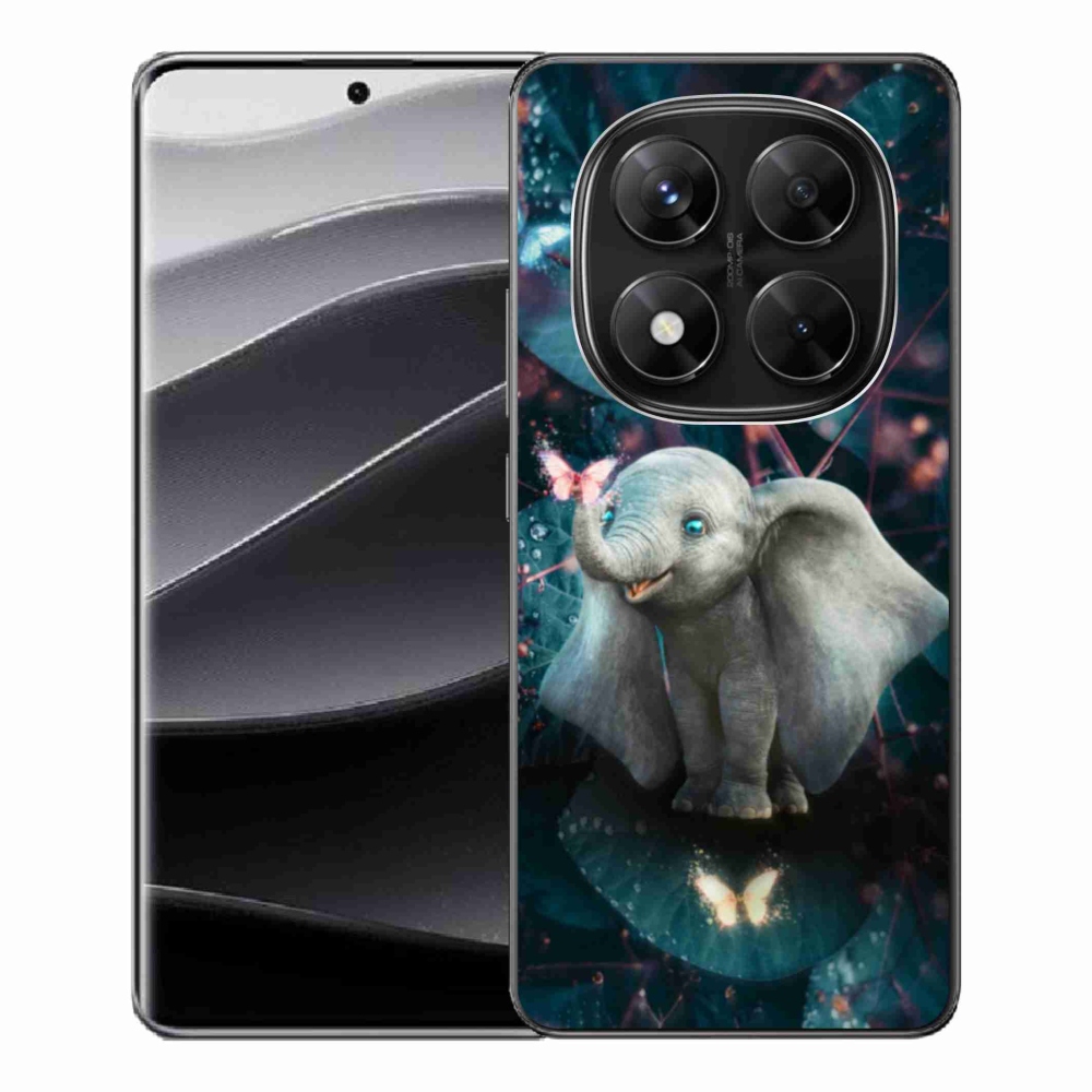 Gélový kryt mmCase na Xiaomi Redmi Note 14 Pro 5G/Poco X7 5G - roztomilý slon