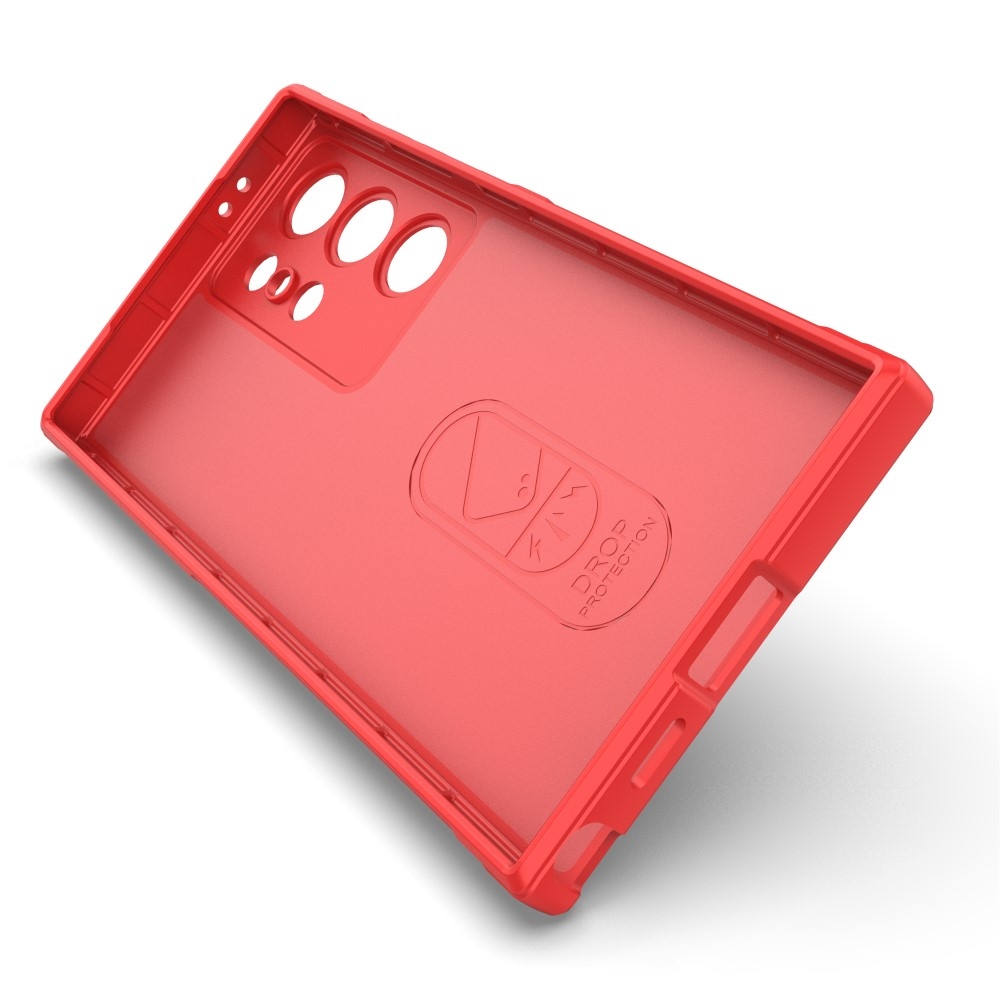 Rugg odolný gélový obal na Samsung Galaxy S24 Ultra - červený