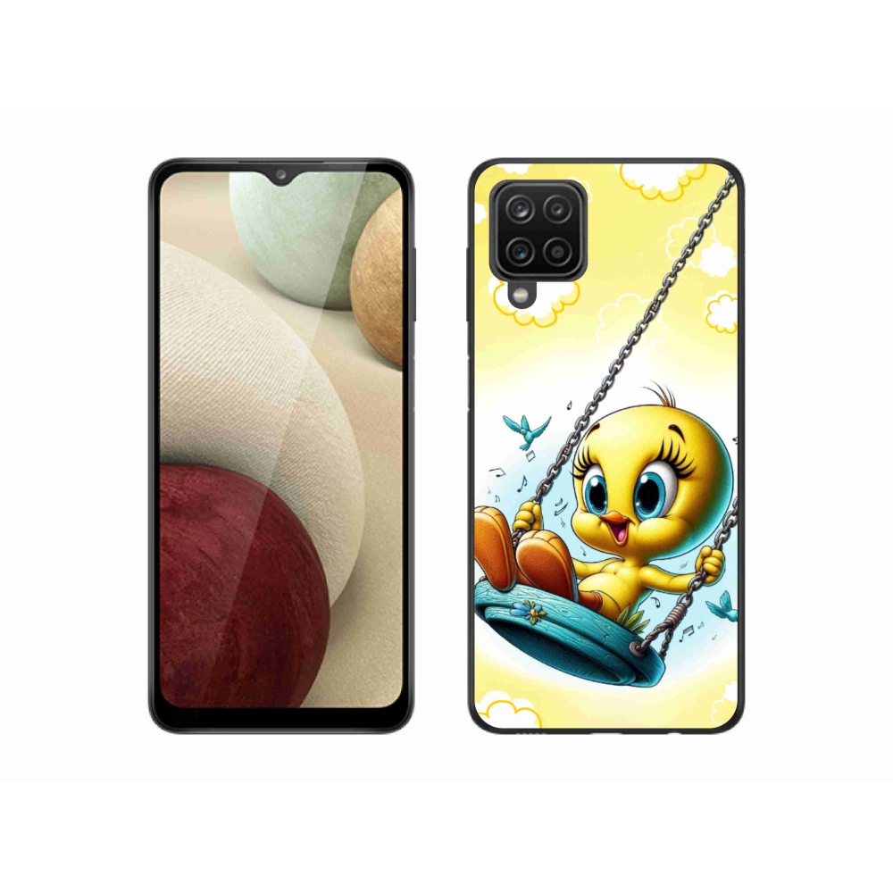 Gélový kryt mmCase na Samsung Galaxy M12 - tweety