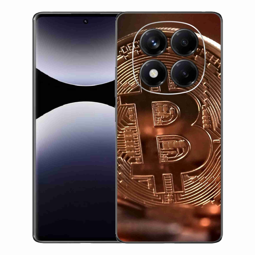 Gélový kryt mmCase na Xiaomi Redmi Note 14 Pro - bitcoin