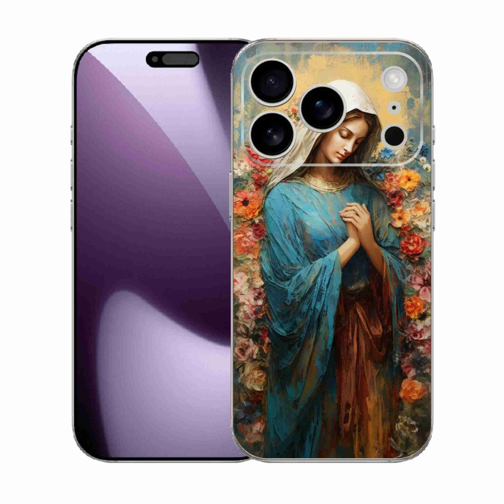 Gélový kryt mmCase na iPhone 17 Pro - svätá žena