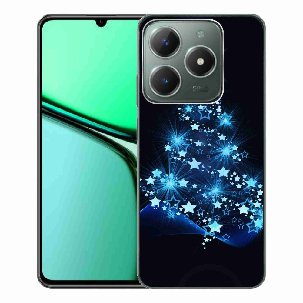 Gélový kryt mmCase na Realme C61 - vianočný stromček