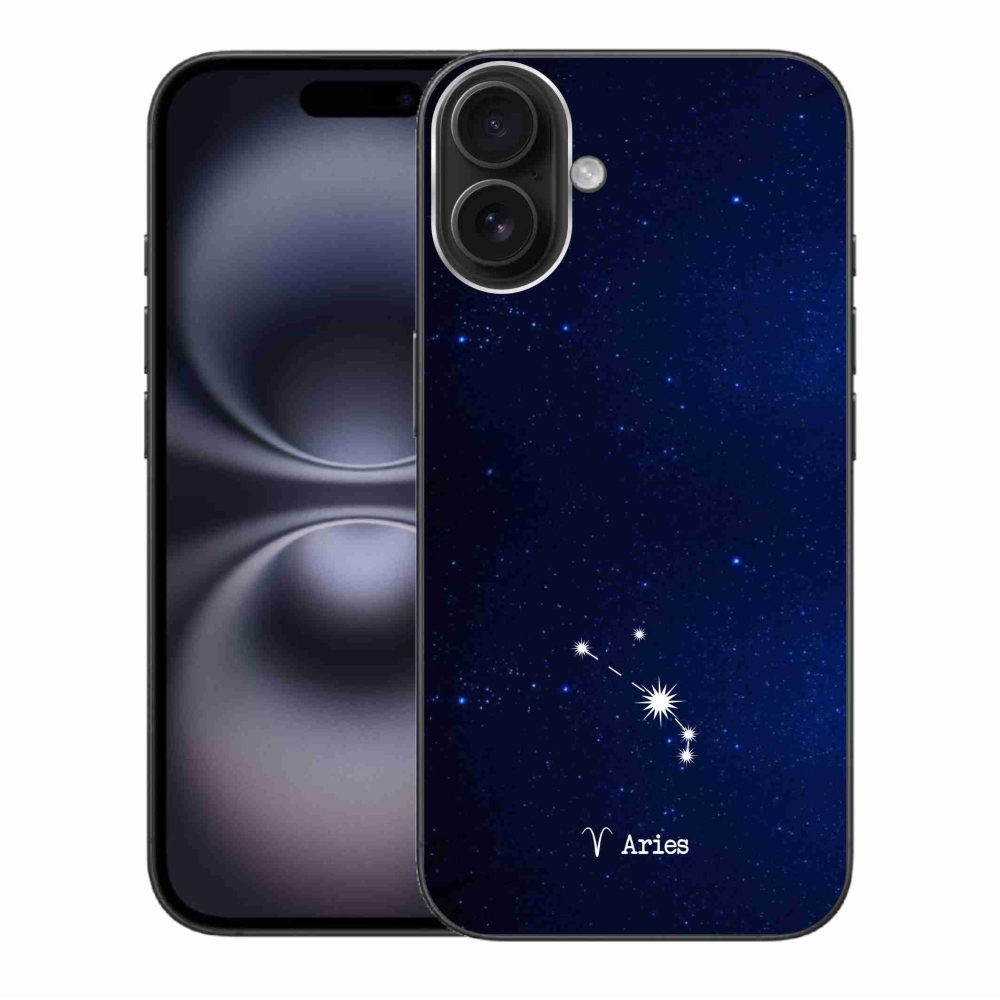 Gélový kryt mmCase na iPhone 16 Plus - súhvezdie Barana