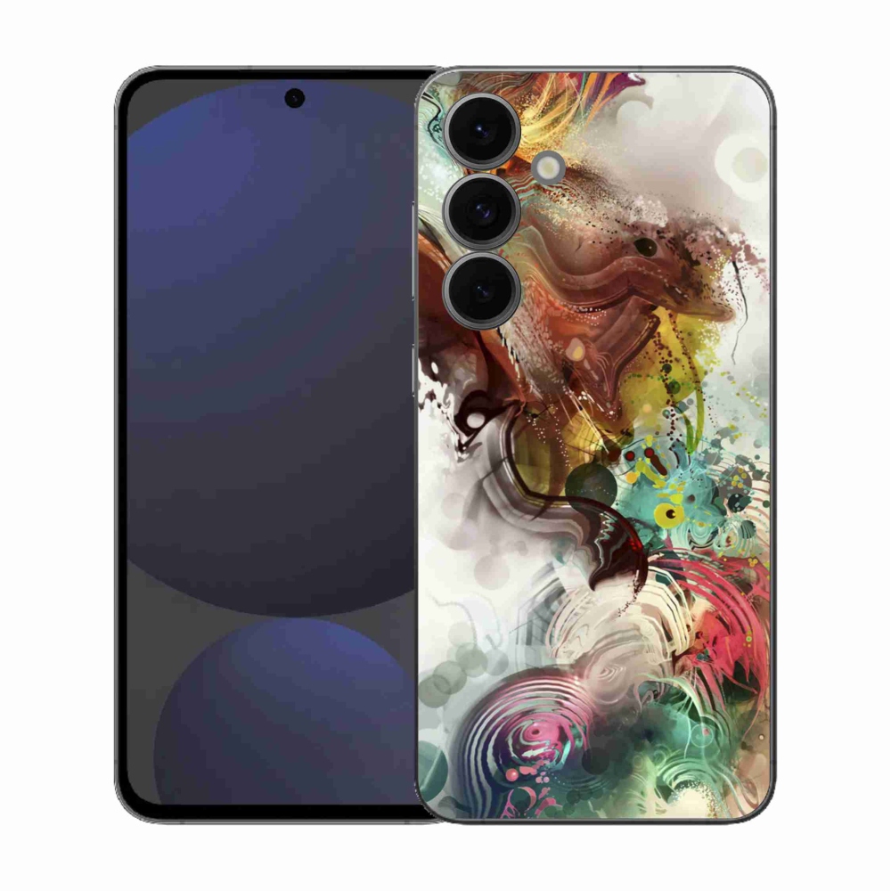 Gélový kryt mmCase na Samsung Galaxy S25 FE - abstrakt 1