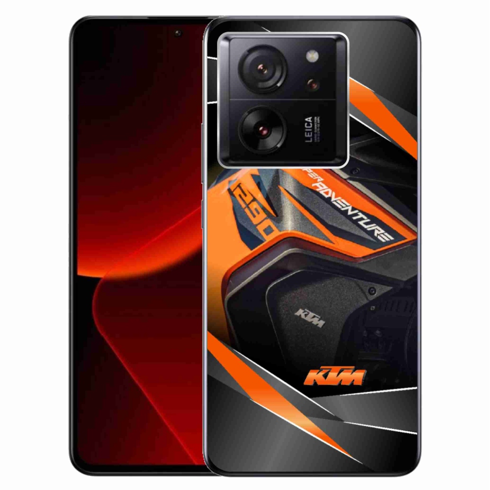 Gélový kryt mmCase na Xiaomi 13T/13T Pro - motorka ktm