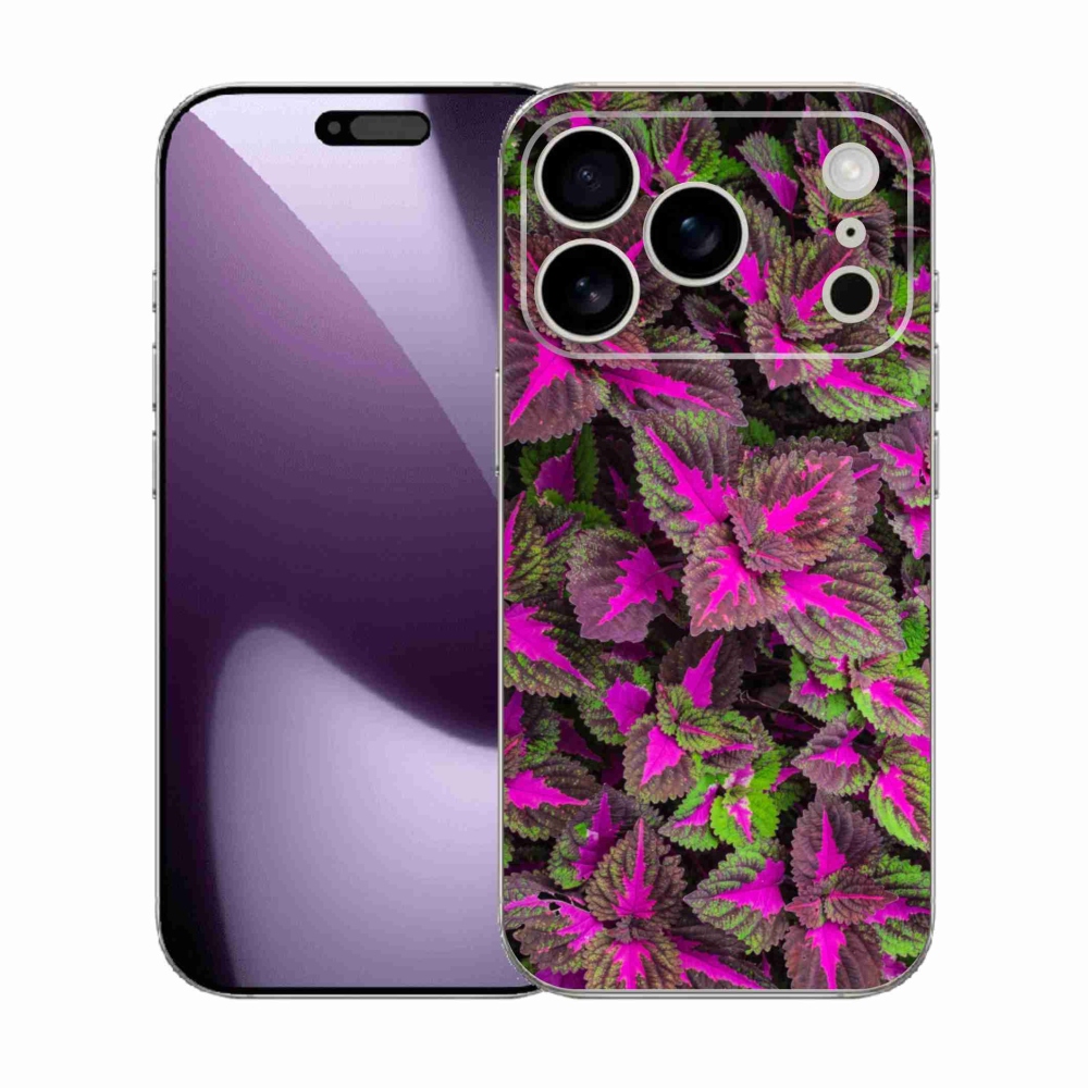 Gélový kryt mmCase na iPhone 17 Pro - kvety 10