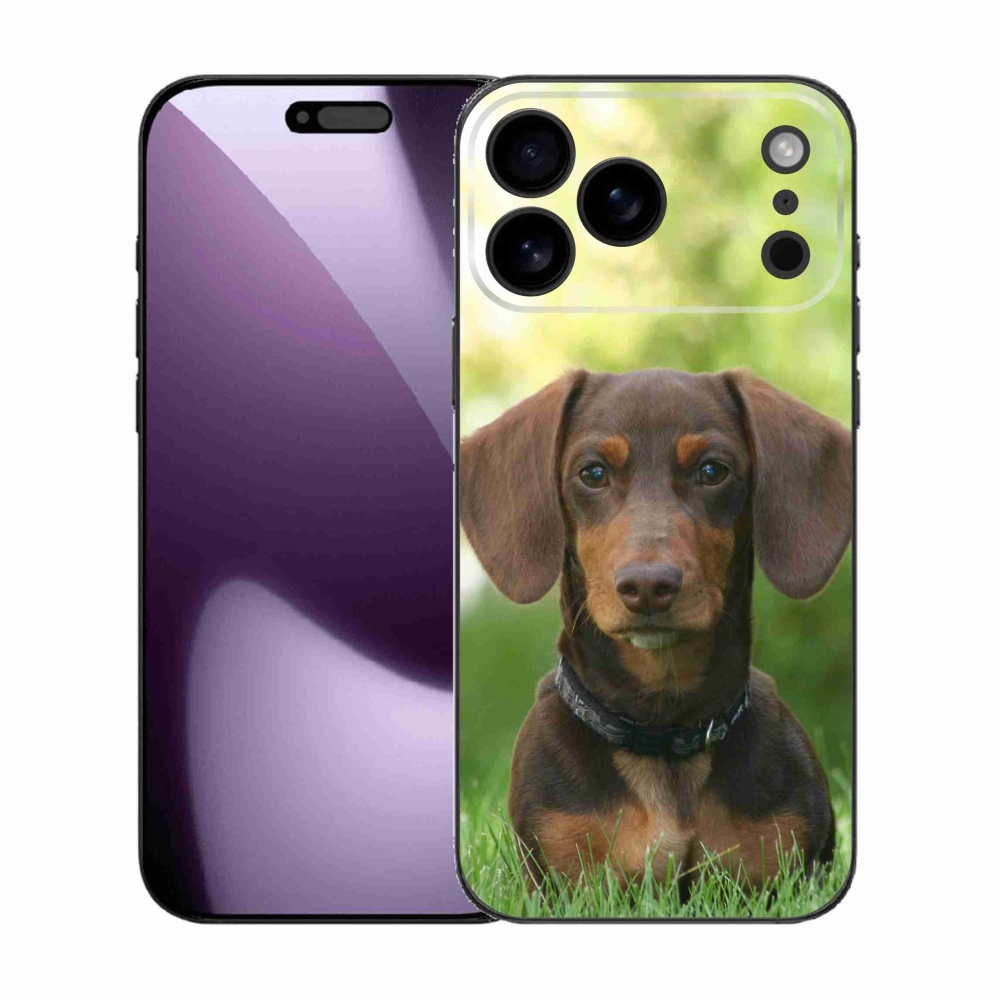 Gélový kryt mmCase na iPhone 17 Pro Max - hnedý jazvečík