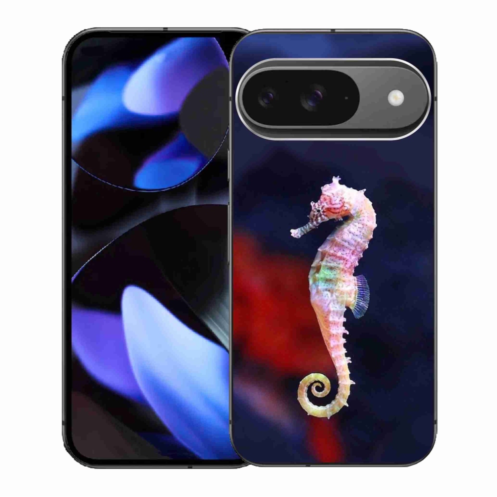 Gélový kryt mmCase na Google Pixel 9/9 Pro - morský koník