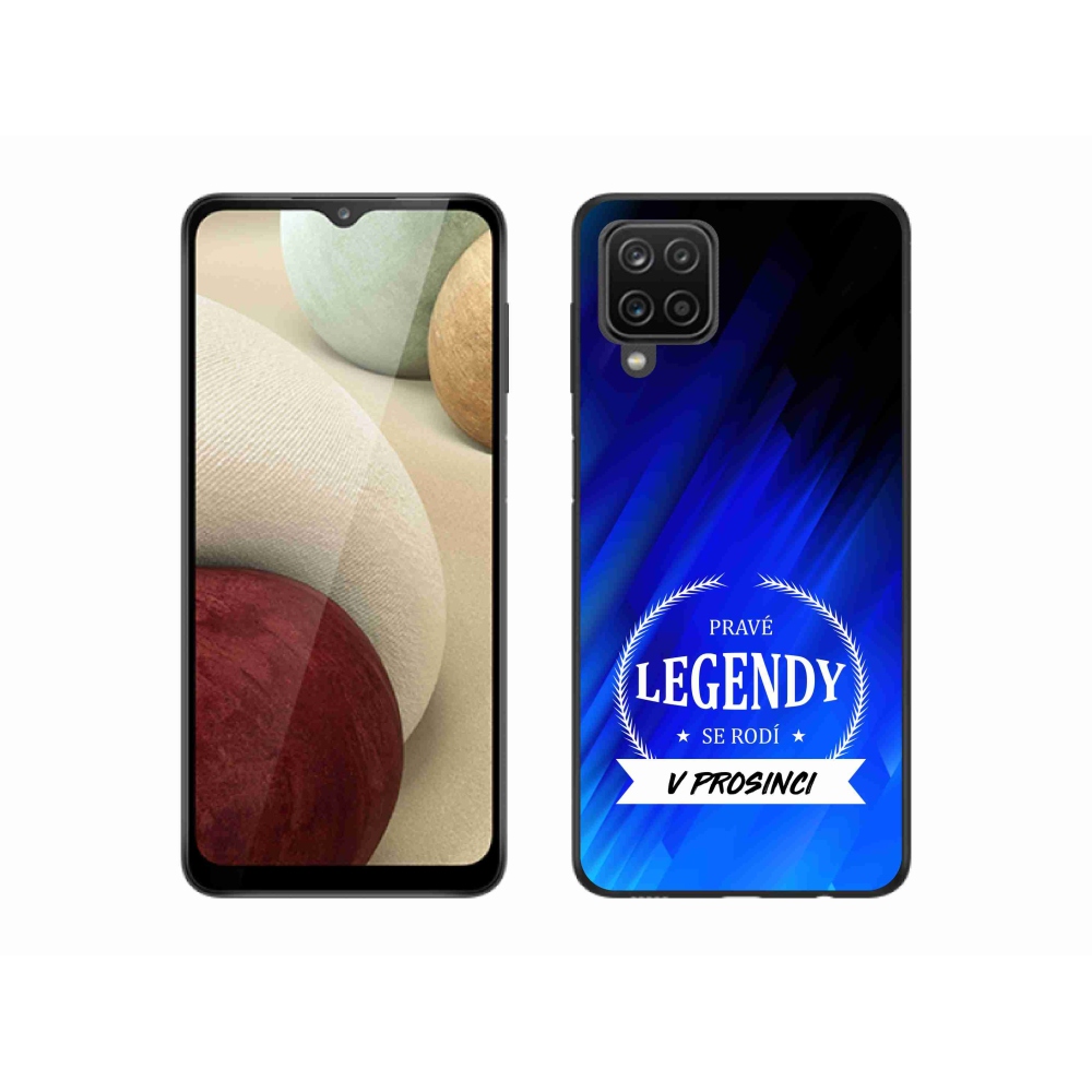 Gélový kryt mmCase na Samsung Galaxy M12 - legendy v decembri modré pozadí