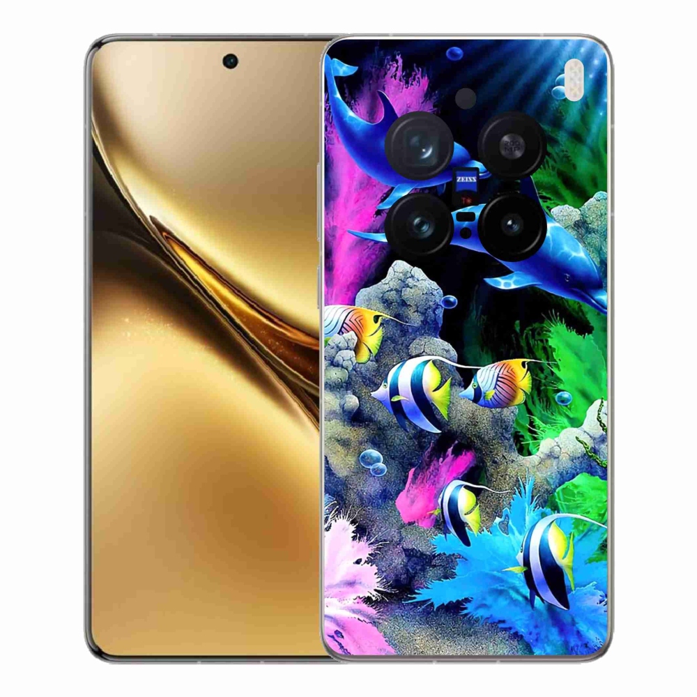 Gélový kryt mmCase na Vivo X200 Pro 5G - morský svet