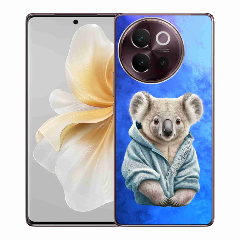 Gélový kryt mmCase na Vivo V40 Lite 5G - koala vo svetri