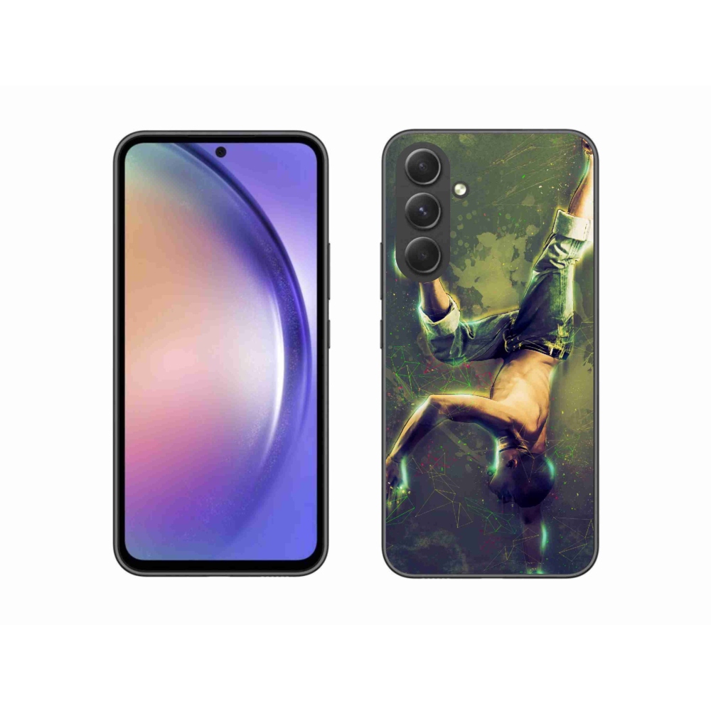 Gélový kryt mmCase na Samsung Galaxy A54 5G - breakdance