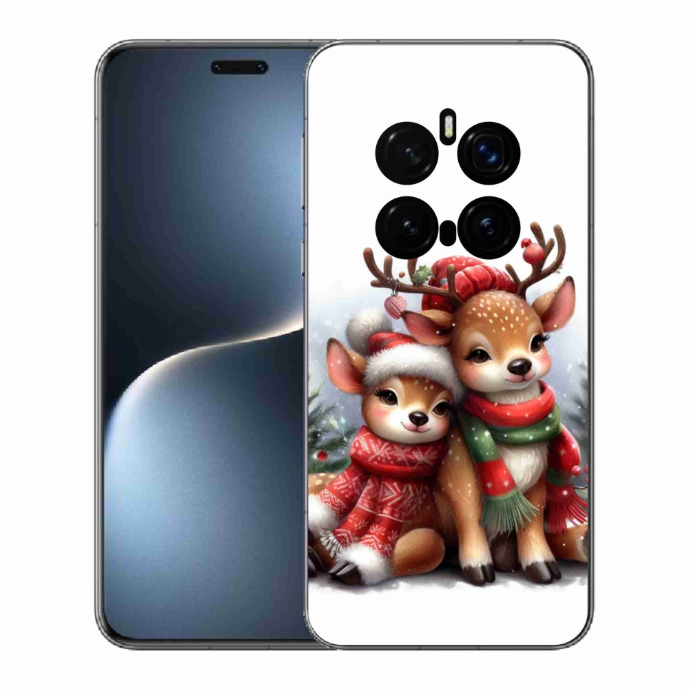 Gélový kryt mmCase na Honor Magic 7 Pro 5G - vianočné soby