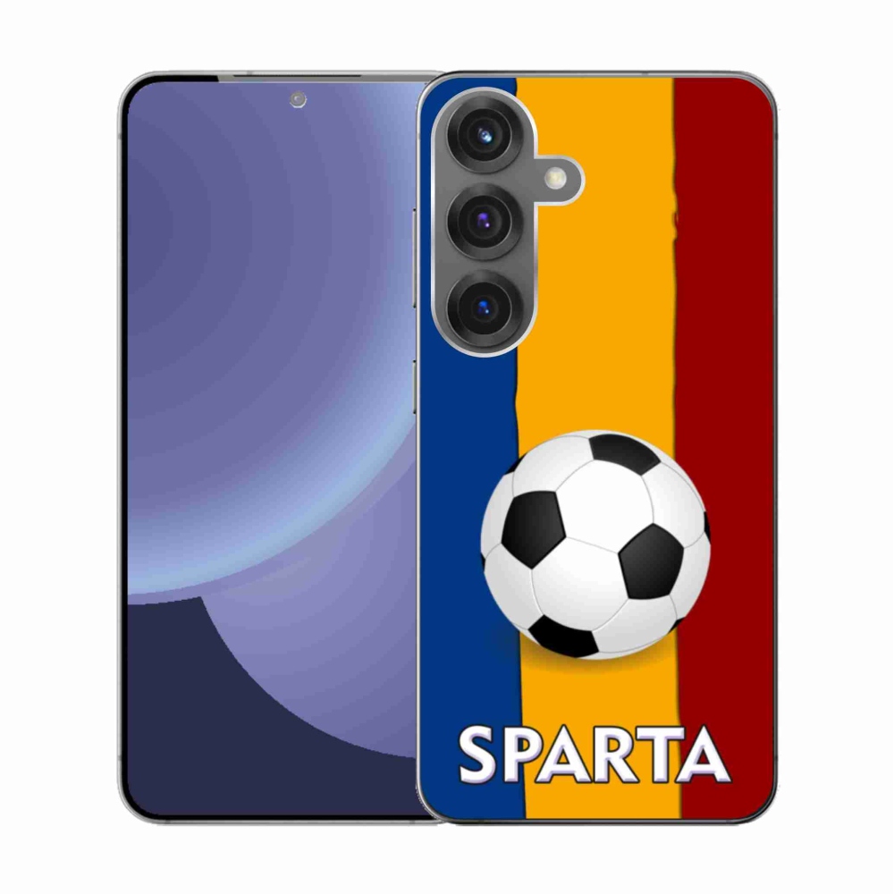 Gélový kryt mmCase na Samsung Galaxy S25 - futbal 1