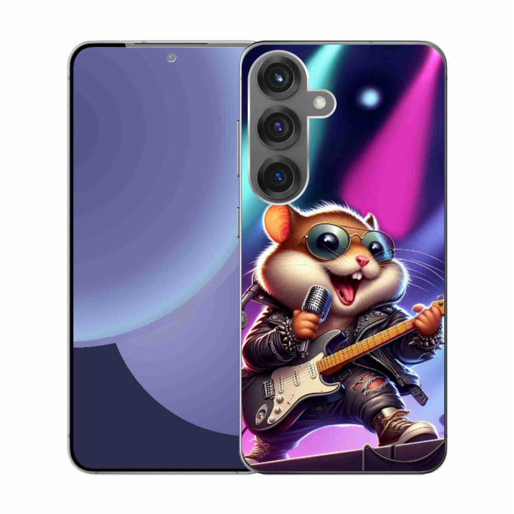 Gélový kryt mmCase na Samsung Galaxy S25 - škrečok rocker