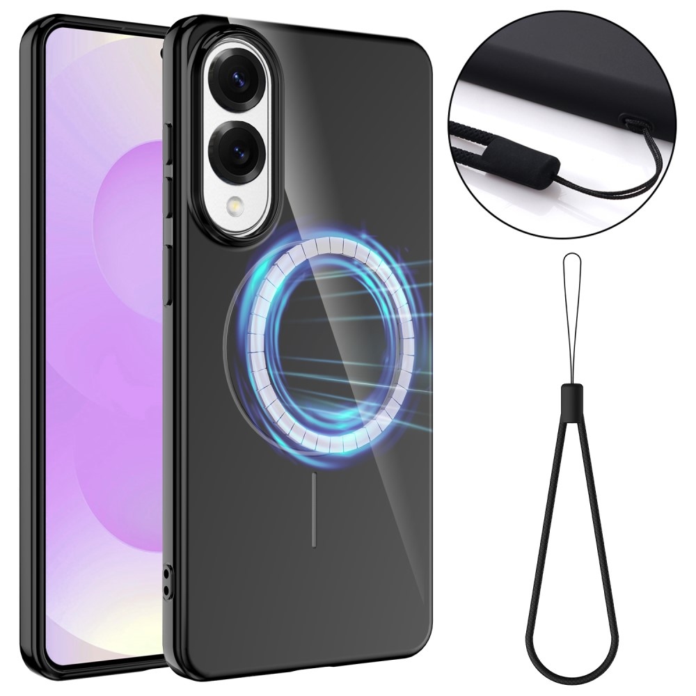 Carry gélový obal s MagSafe na Samsung Galaxy S25 Edge - čierny