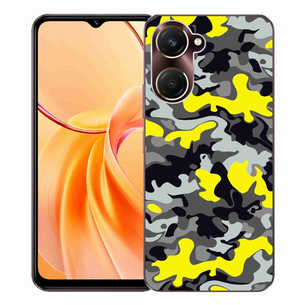 Gélový kryt mmCase na Vivo Y28s 5G - maskáčový vzor 6