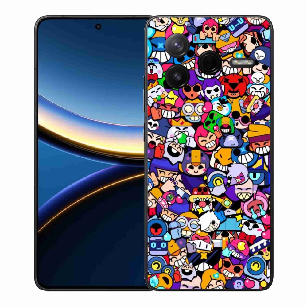 Gélový kryt mmCase na Xiaomi Poco F7 Pro - brawl stars 2