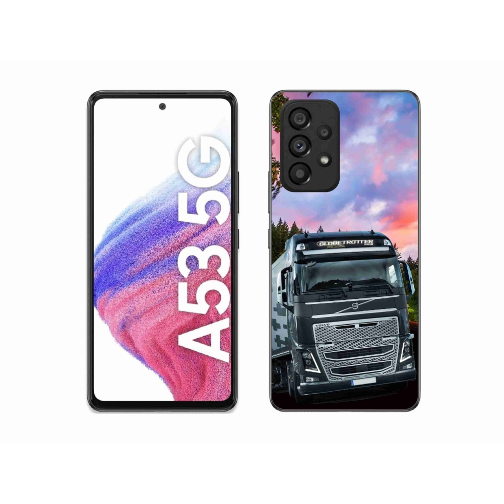 Gélový kryt mmCase na Samsung Galaxy A53 5G - kamión 2