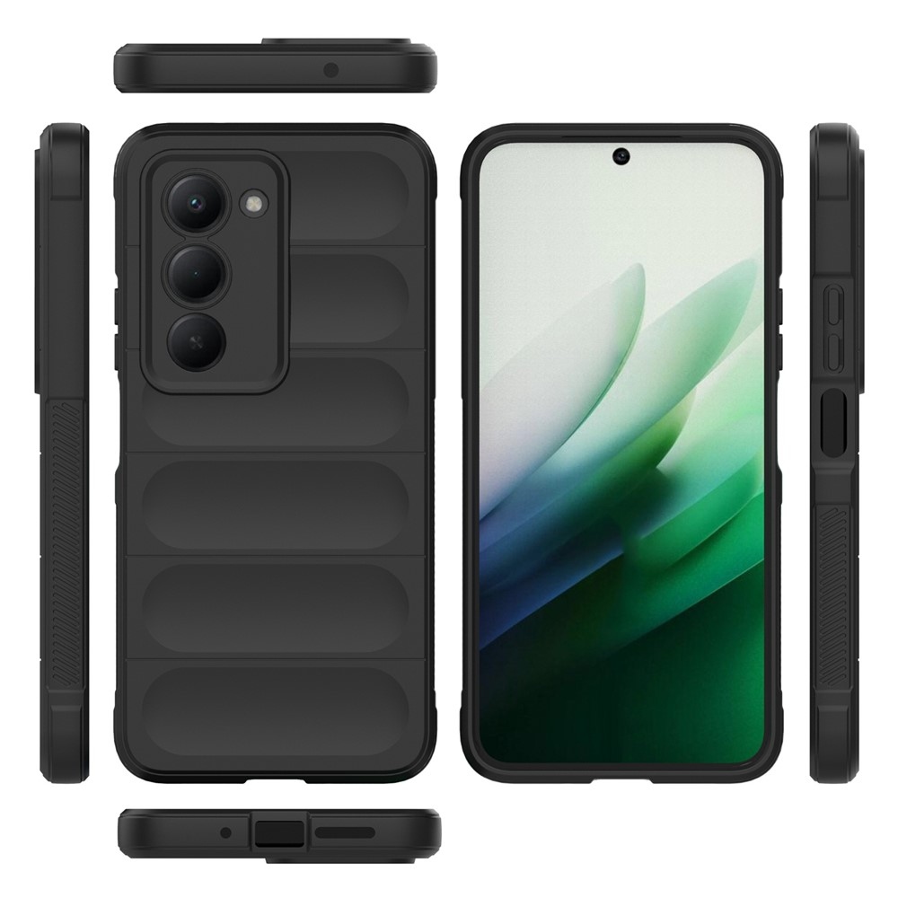 Rugg odolný gélový obal na Xiaomi Redmi 15 5G (169mm) - čierny