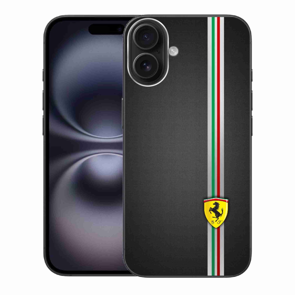 Gélový kryt mmCase na iPhone 16 Plus - ferrari 1