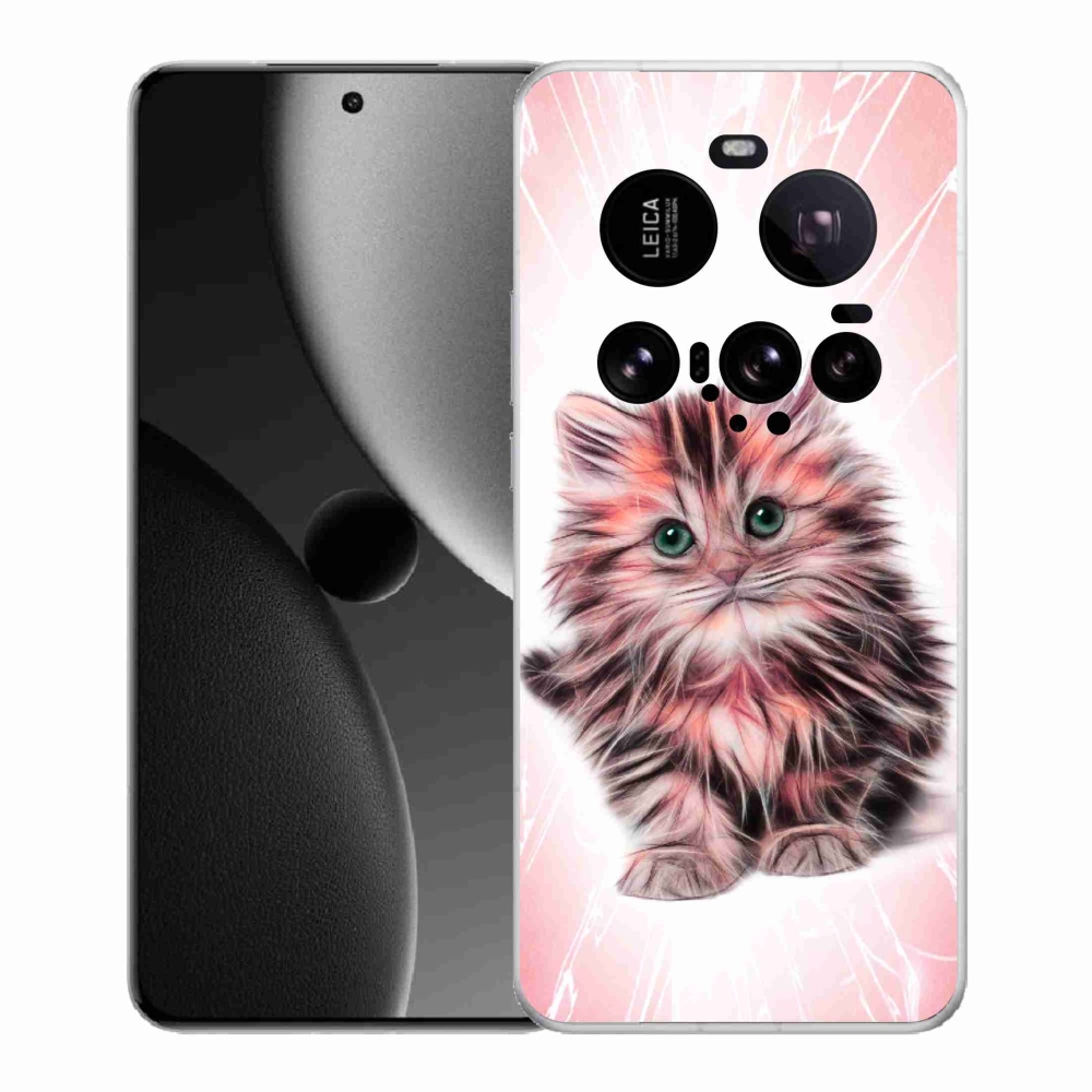 Gélový kryt mmCase na Xiaomi 15 Ultra - roztomilé mačiatko