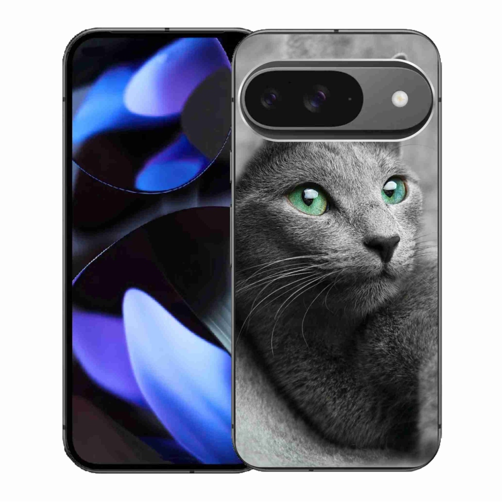 Gélový kryt mmCase na Google Pixel 9/9 Pro - mačka 2