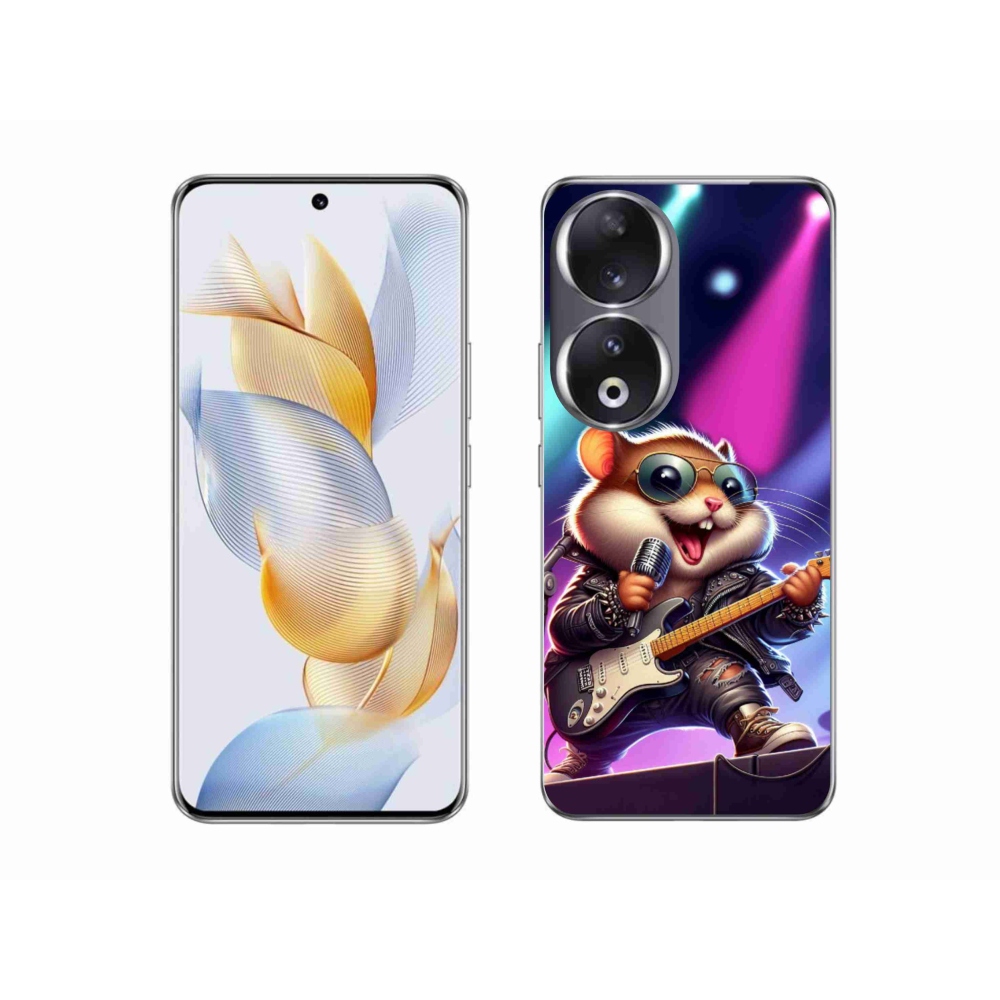 Gélový kryt mmCase na Honor 90 - škrečok rocker