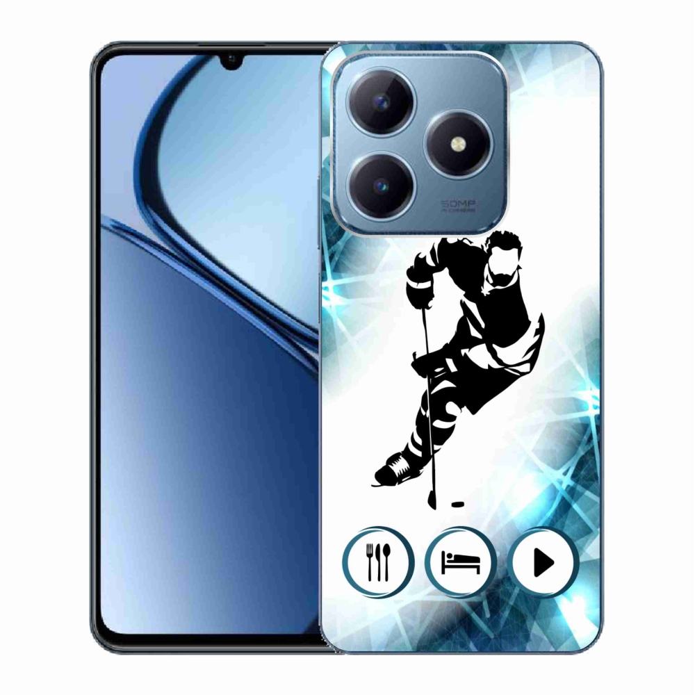 Gélový kryt mmCase na Realme C63 - hokej 1
