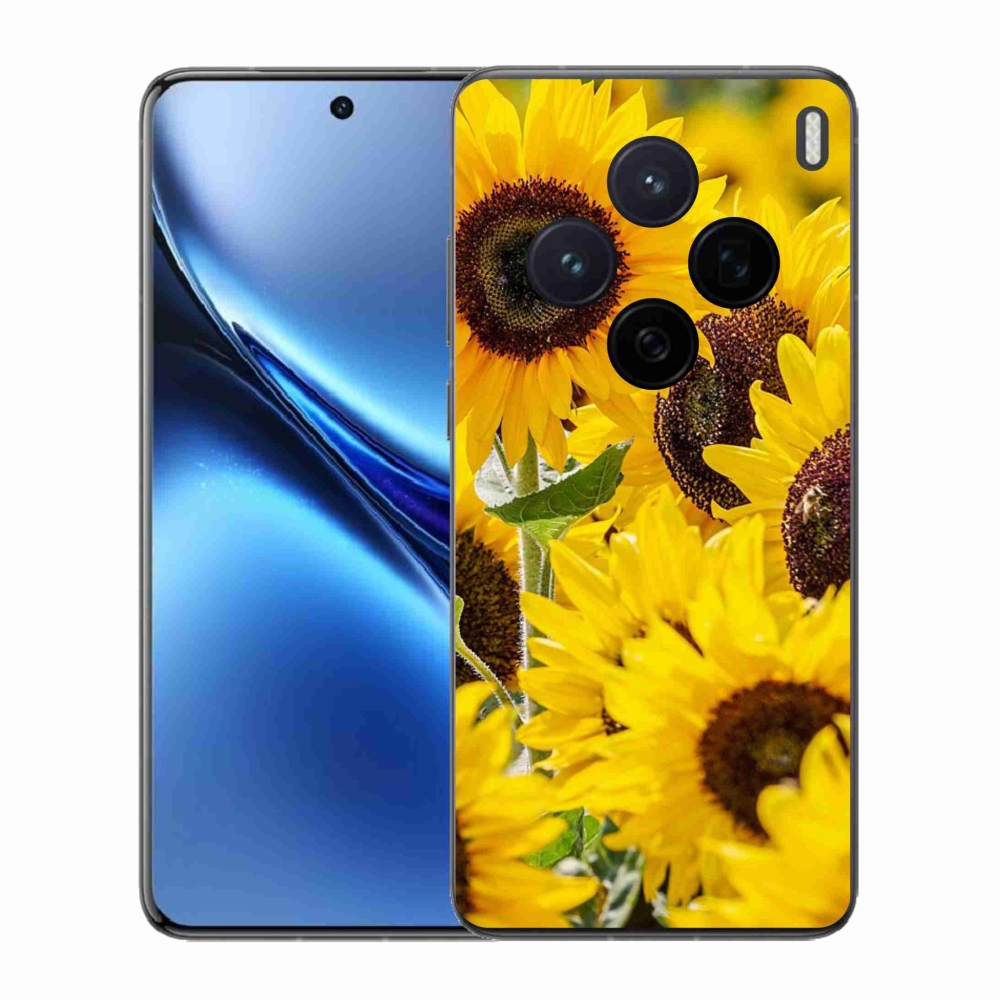 Gélový kryt mmCase na Vivo X200 5G - slnečnica