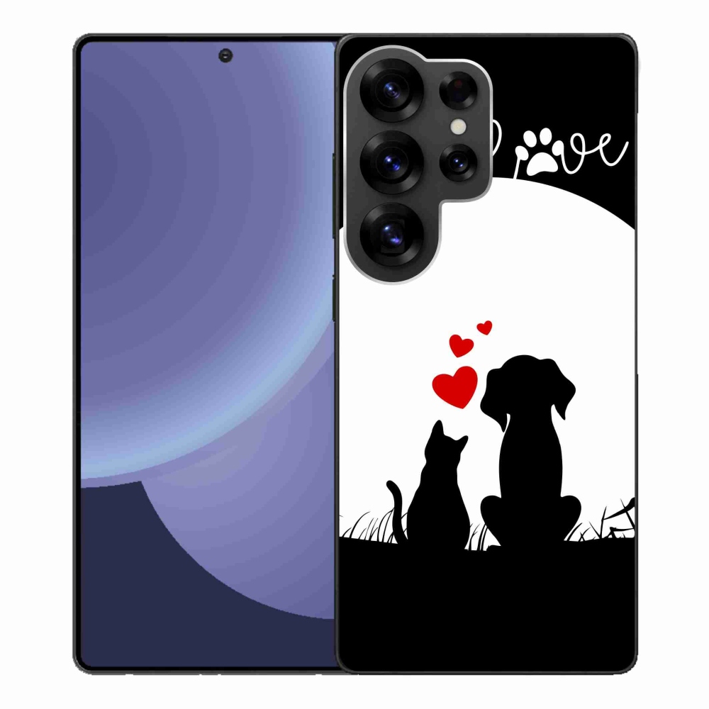 Gélový kryt mmCase na Samsung Galaxy S25 Ultra - zvieracia láska